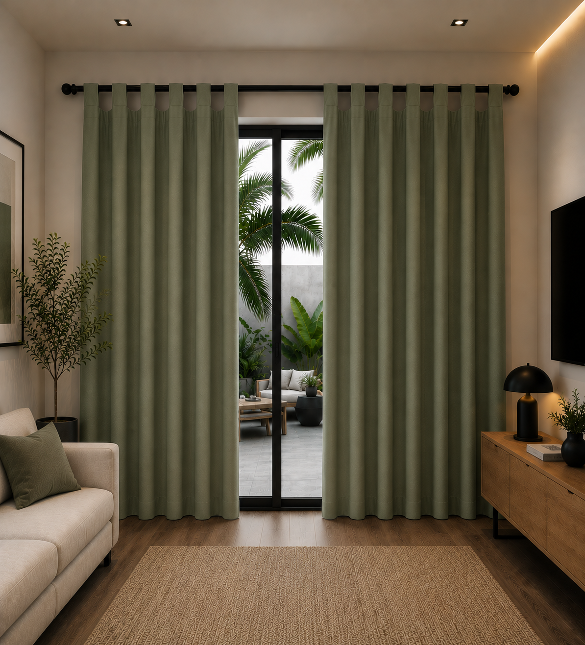 Cortina Tropical Mecanico