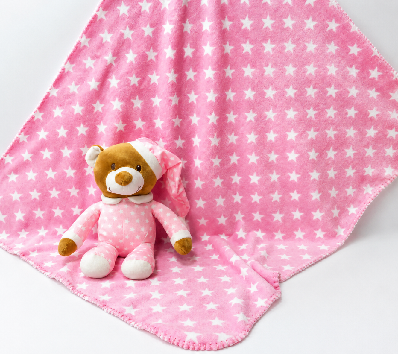 Frazada De Cuna Con Peluche Cacharel
