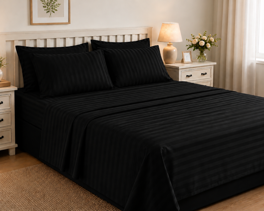 Juego De Sabanas Twin Cotton Touch 800 Hilos