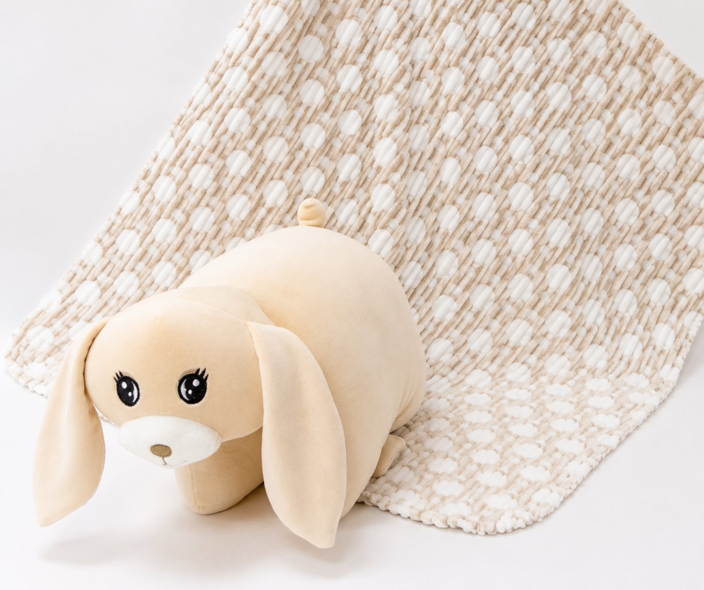 Frazada Con Almohada Muñeco Cacharel