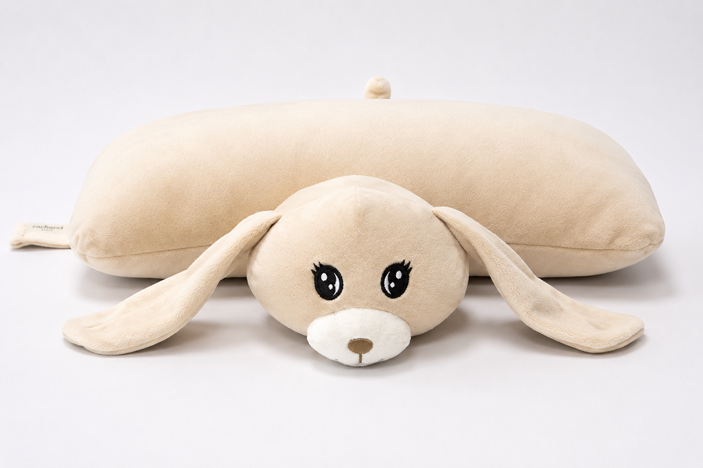 Frazada Con Almohada Muñeco Cacharel