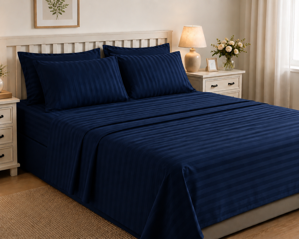 Juego De Sabanas Twin Cotton Touch 800 Hilos