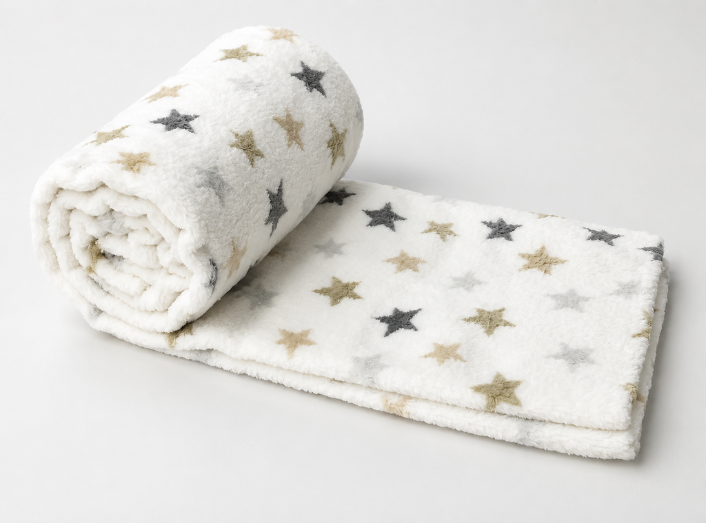 Frazada De Cuna Con Peluche Cacharel
