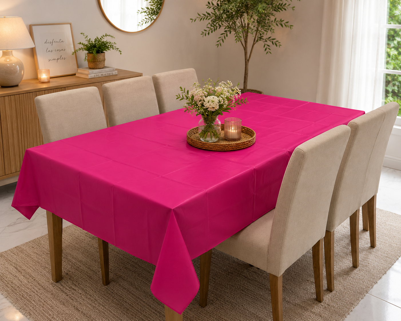 Mantel Ecocuero Con Felpa 1.45x2.00 MTS