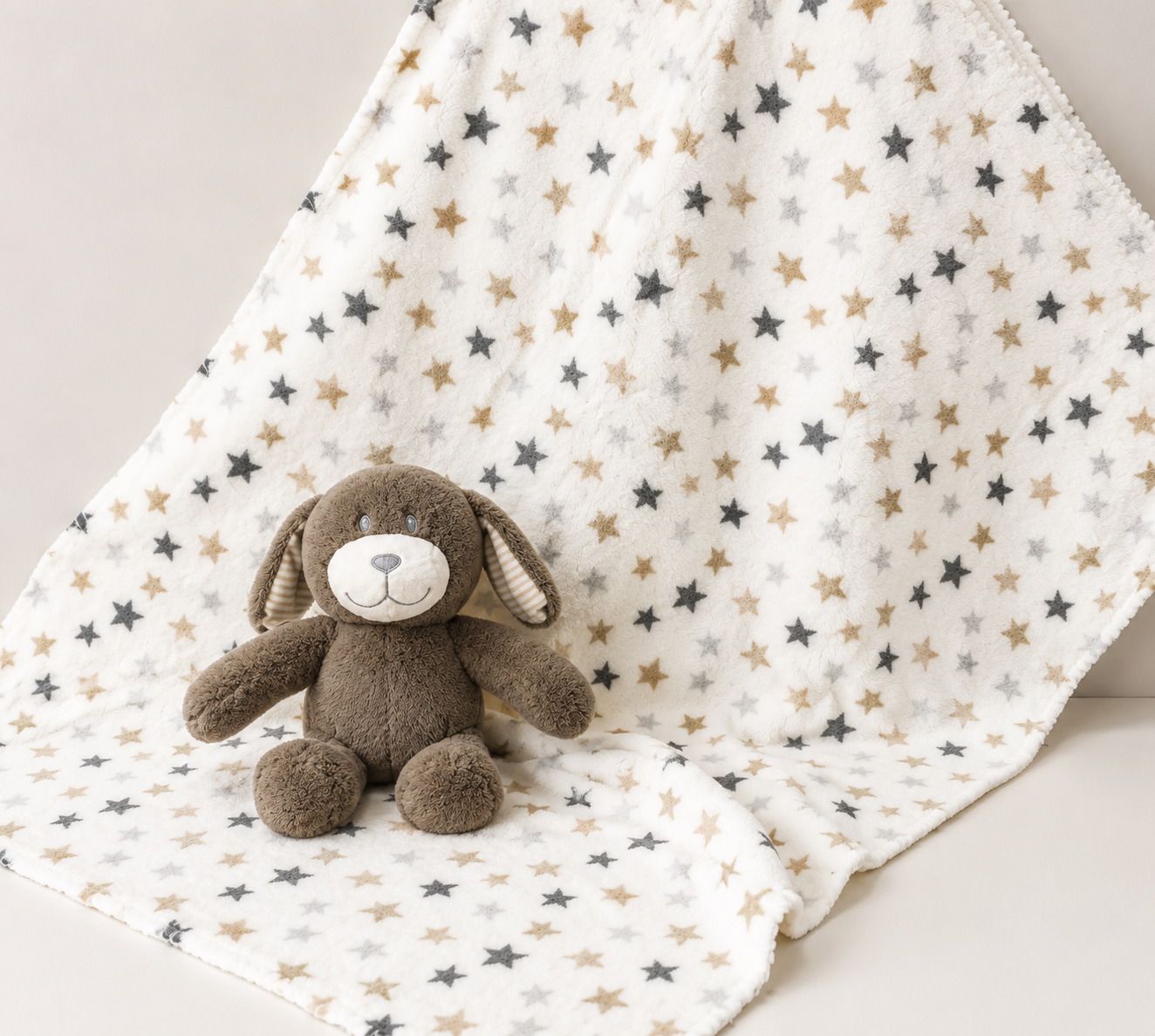 Frazada De Cuna Con Peluche Cacharel
