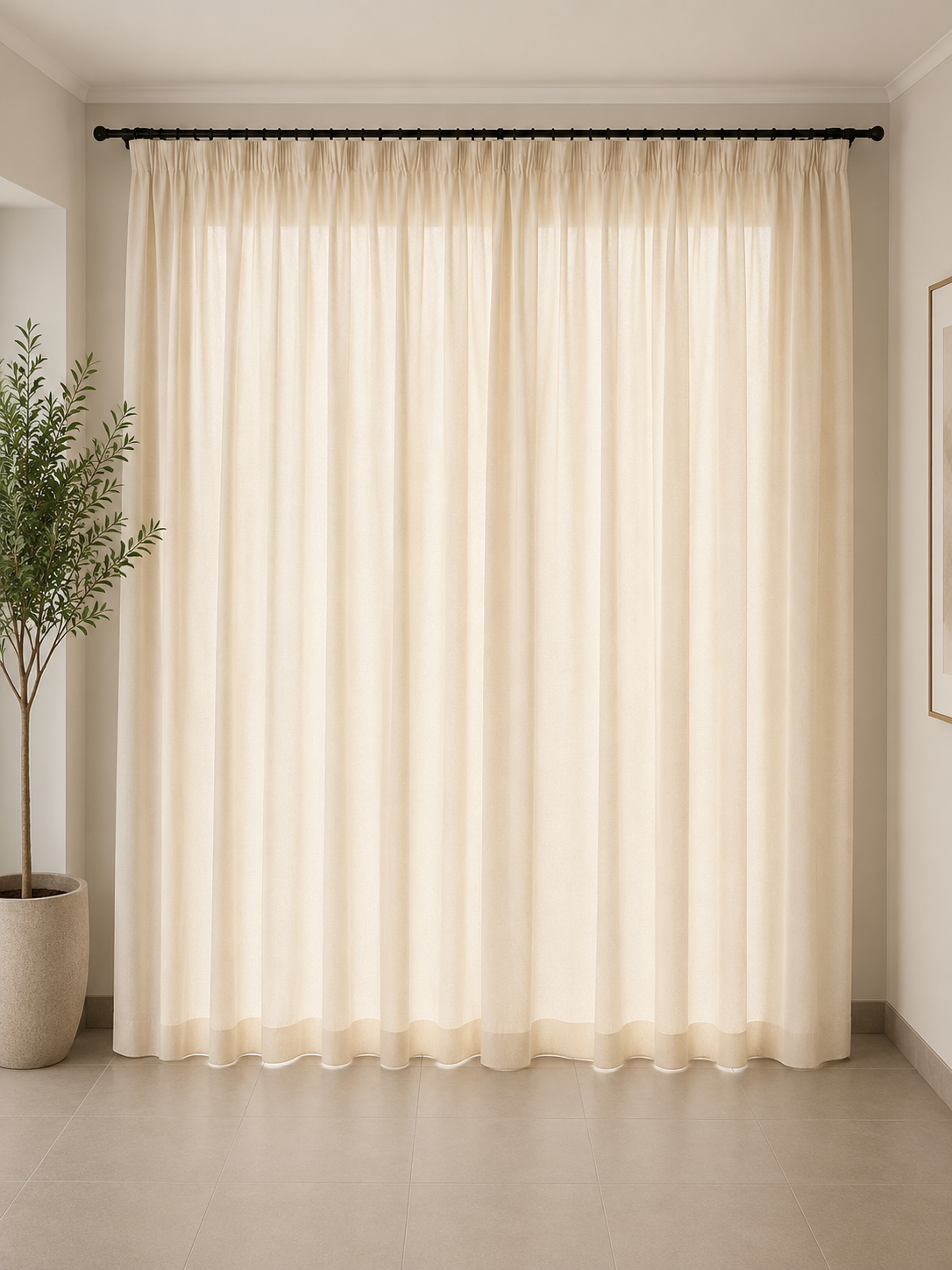 Cortinas tussor