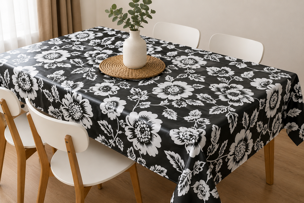 Mantel Ecocuero Estampado Con Felpa 1.45x2.00 MTS