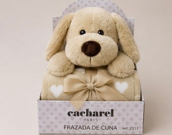 Frazada De Cuna Con Peluche Cacharel