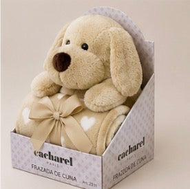 Frazada De Cuna Con Peluche Cacharel